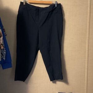 Dalia Black Ankle Pants